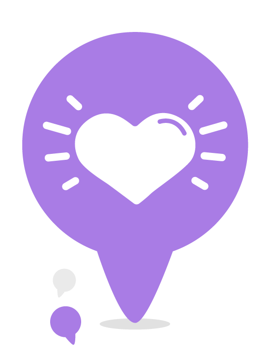 Blipd Bubble Heart Icon